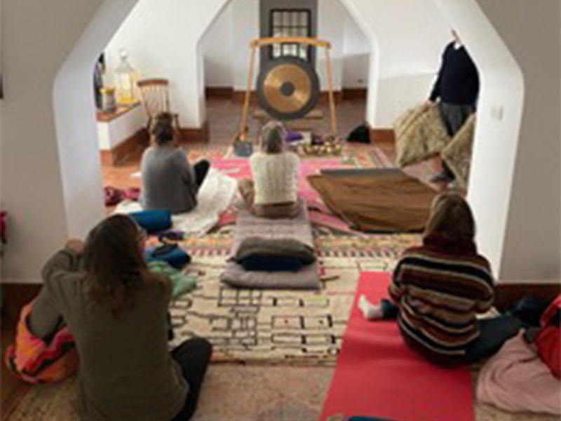 Sound bath Sound bath